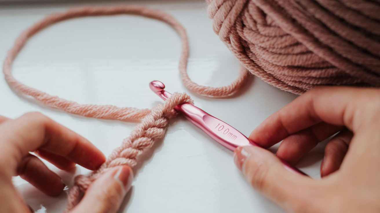 half double crochet tutorial