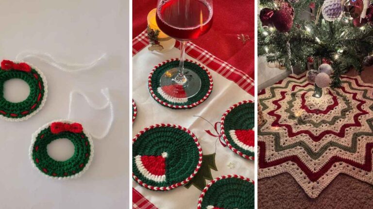 Christmas Crochet Home Decor Patterns for a Cozy Holiday Home