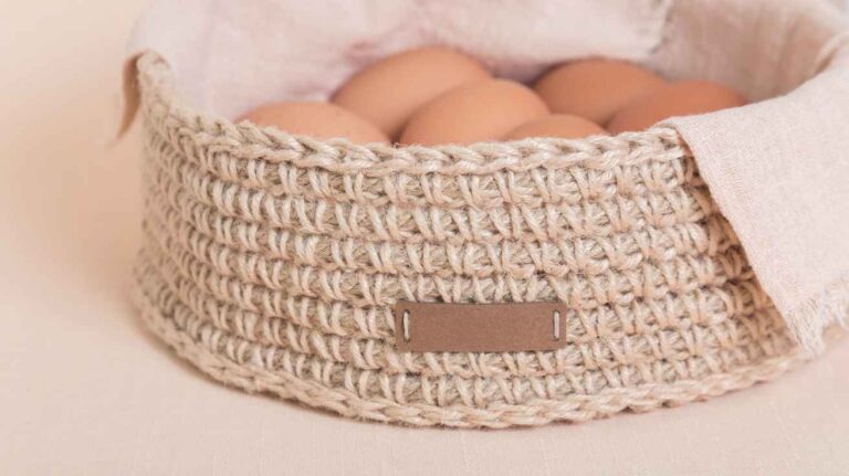 Crochet Storage Basket Tutorial: Easy Step-by-Step Guide