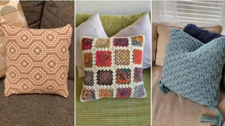 How to Make a Crochet Pillow Cover: Easy Step-by-Step Guide